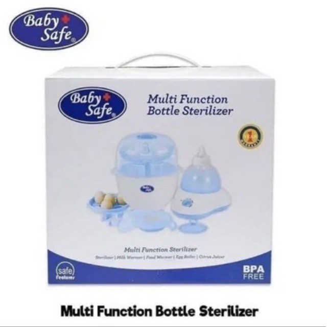 Baby Safe Multi Function Bottle Sterilizer LB309 - Alat steril botol bayi dan perlengkapan bayi 6in1