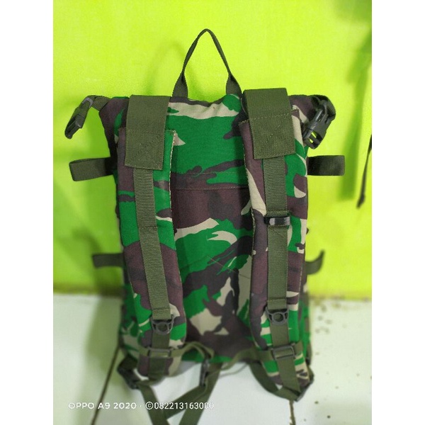 Tas ransel raider loreng TNI|tas ransel pria raider slim