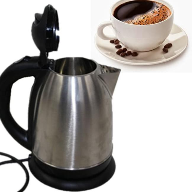 ☉ Teko listrik 1.5L / pemanas air / kettle electric kapasitas ֍