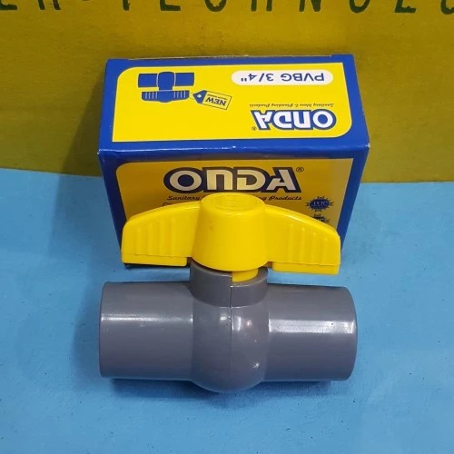 Stop Kran 3/4 PVC Onda