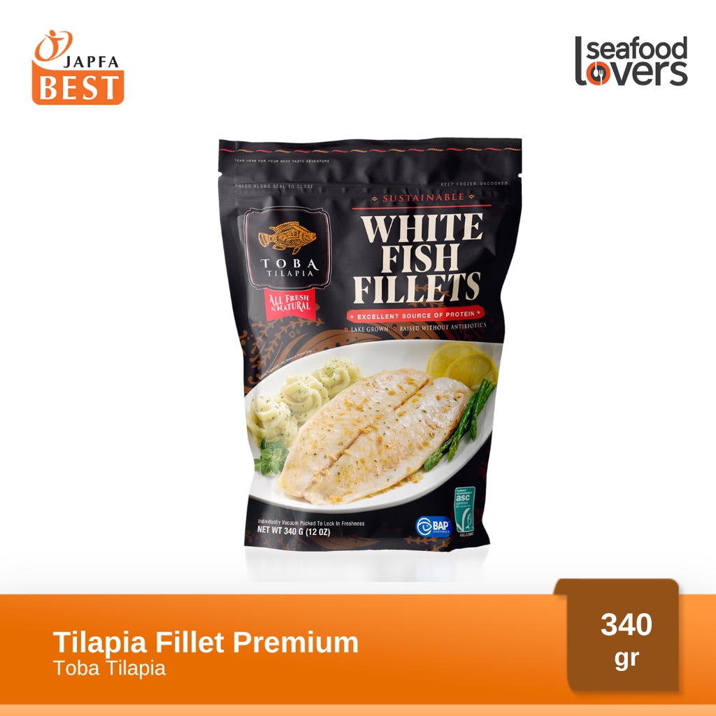 Ikan Tilapia Fillet Premium / Ikan Nila Fillet 340gr