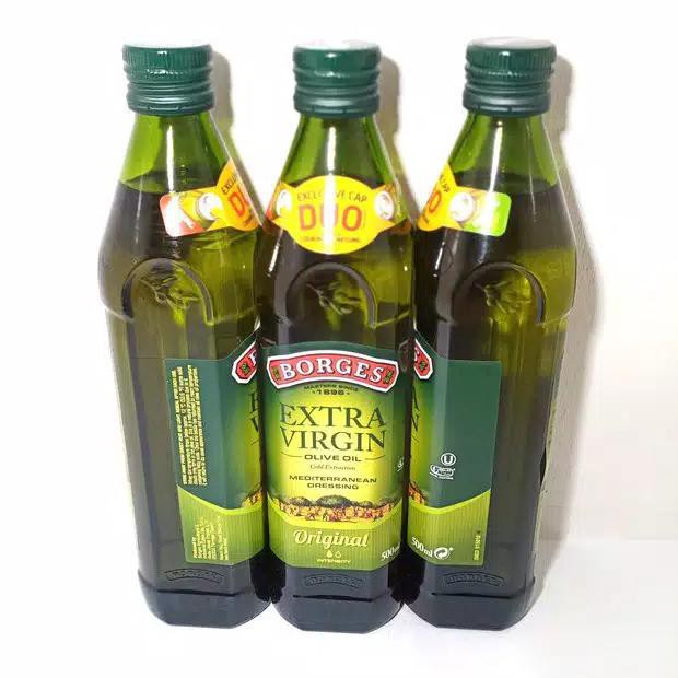 

TERLARIS MINYAK ZAITUN BORGES EXTRA VIRGIN OLIVE OIL 500 ML - BORGES 500ML !!!
