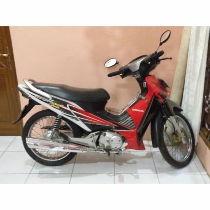 Full Set Body Halus Dan Kasar Supra X 125 Lama 2005 2006 - Merah Putih - Merah Putih