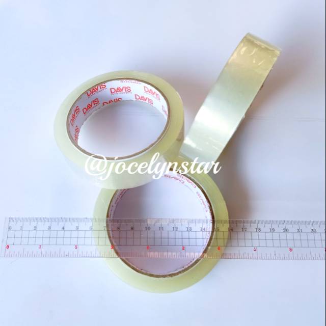 

Tebal- Lakban/ isolasi bening/ solatip 1 inch