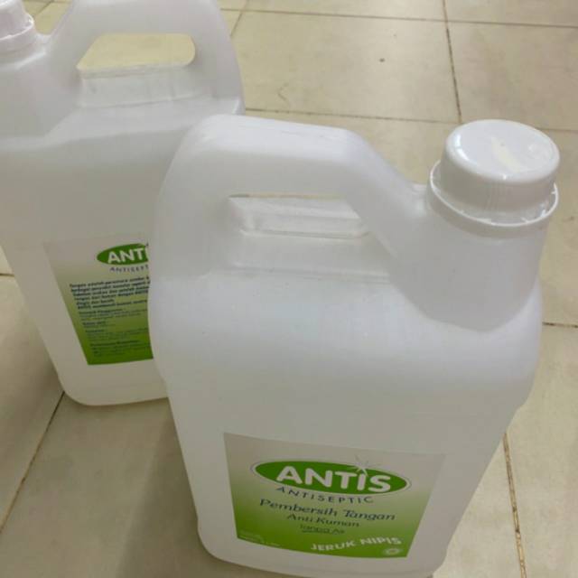 ANTIS GEL HAND SANITIZER 5 LITER