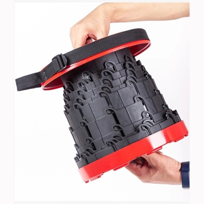 BERKUALITAS ready stock instant grab gosend Portable Seat Telescopic ORIGINAL