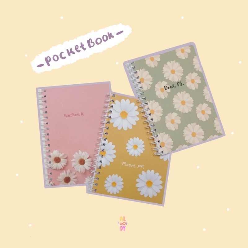 

POCKET BOOK CUSTOM A6 (50 LEMBAR)