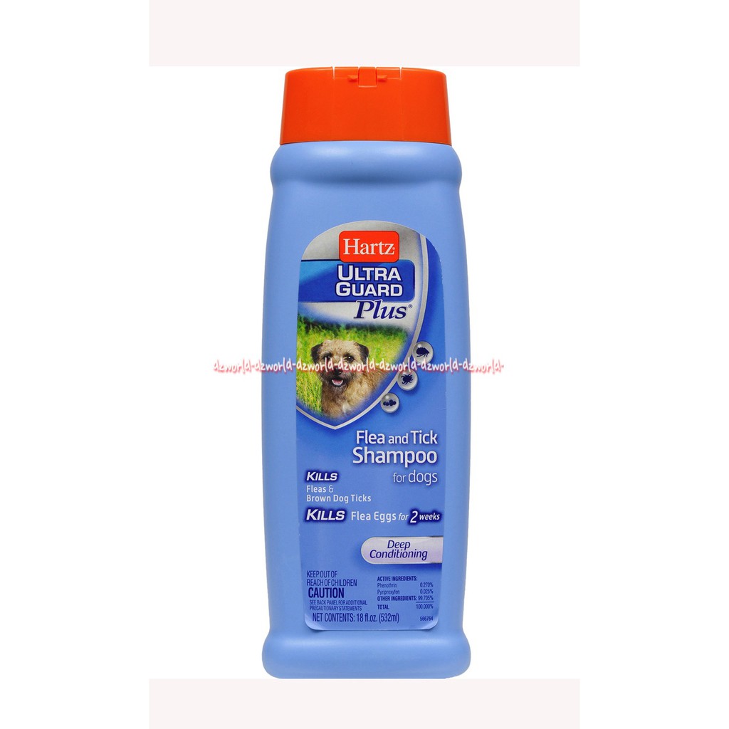 Hartz Ultra Guards Plus Deep Conditioning 532ml Sampo Anjing Sampo Kutu Anjing