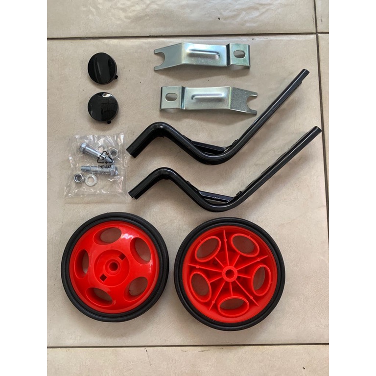 TERMURAH!!! Set Roda Samping Sepeda 12-20 Inch / UNITED / Realpict