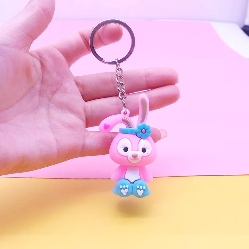 GANTUNGAN KUNCI KELINCI // Ganci Karakter Bunny Rabbit Unik Lucu | Gantungan tas | Bag Charm | Souvenir Murah | Keychain | COD