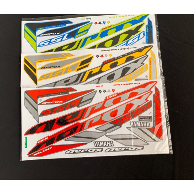 Striping yamaha aerox 155 thailand . Aerox 155 2018. striping aerox thailand