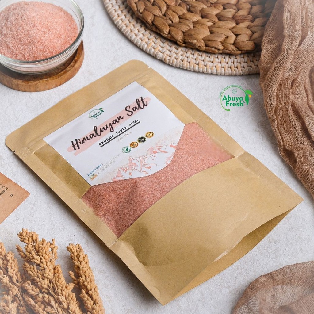 

Garam Himalaya 500 gram Organic Asli Original Himalayan Pink Salt