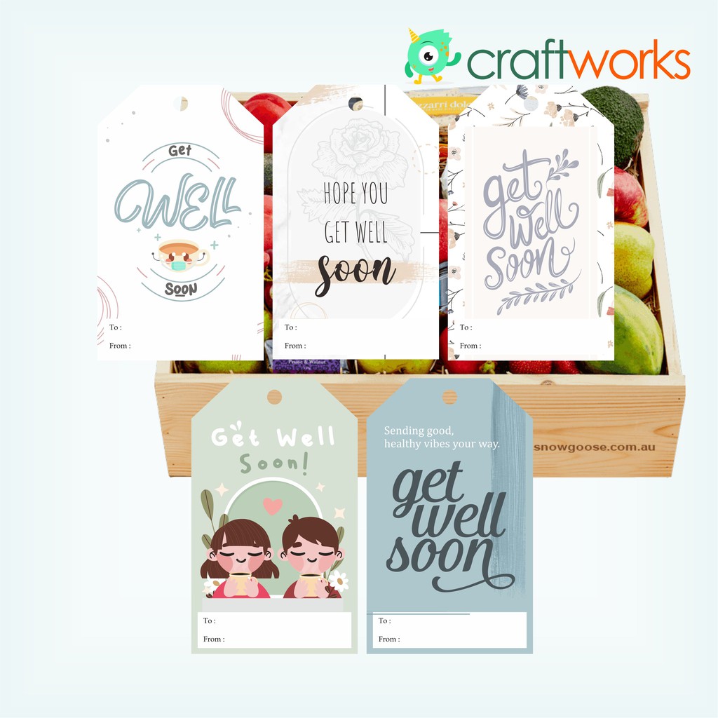 

HANG TAG GET WELL SOON / CEPAT SEMBUH