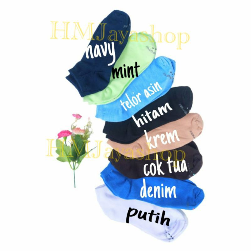 Kaos Kaki Remaja Pendek Kaus Kaki Polos Semata Kaki