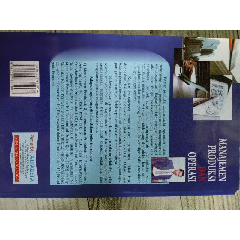 Manajemen produksi dan operasi