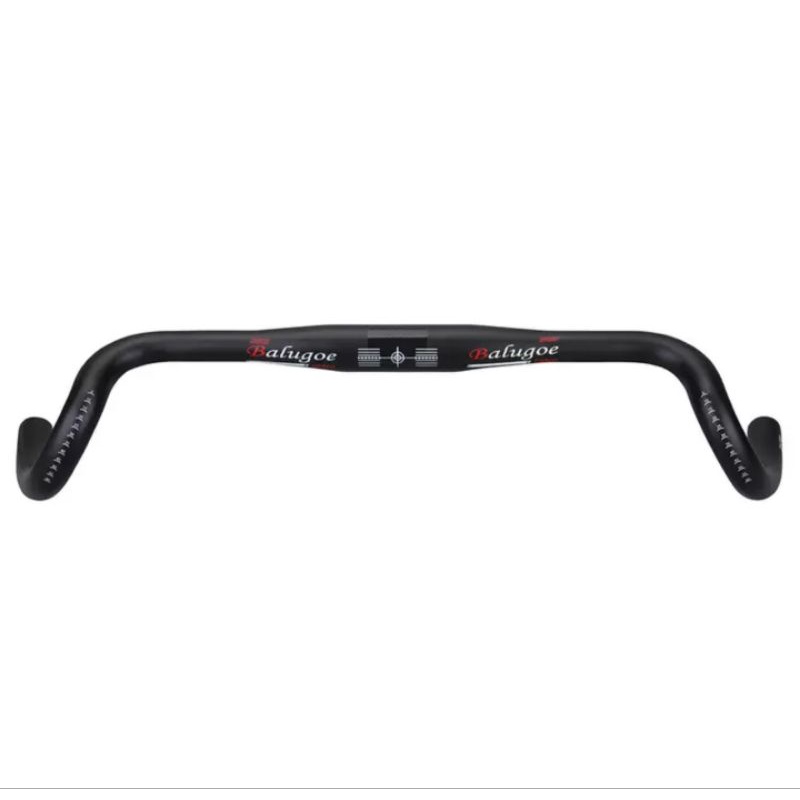 Balugoe Dropbar Flare Carbon 31.8 mm Drop Bar Handlebar Stang Sepeda Full Carbon Roadbike Gravel Minivelo Minion