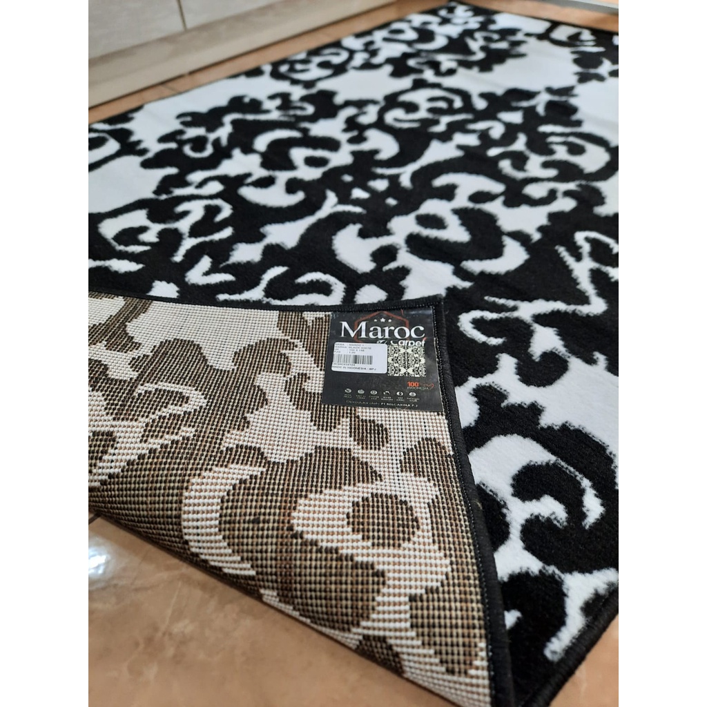 KARPET MAROC 100X150 BW01 MONOKROM-4