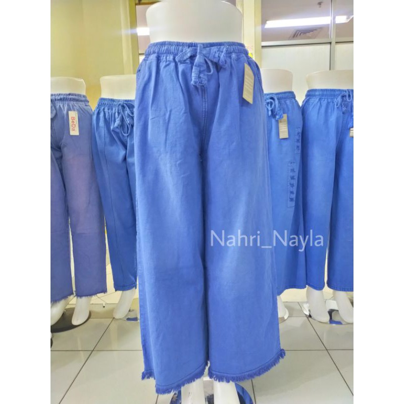 CELANA JEANS KULOT RAWIS STANDAR WANITA LEVIS, PREMIUM MURAH