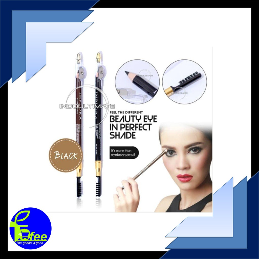 [LOCAL] - Implora Pensil Alis BPOM / Eyebrow Ppencil Kode PA11