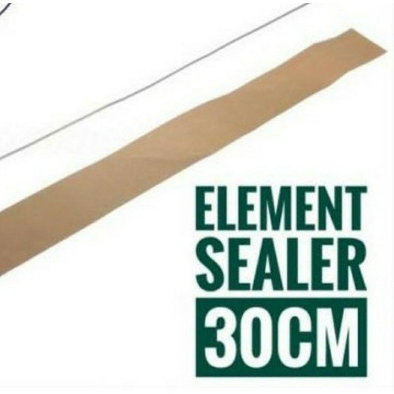 Elemen impulse Sealer ,  FS 200 ,  20cm  , 30cm  40cm lebar 2 mm , Otomatis , Pres Palstik