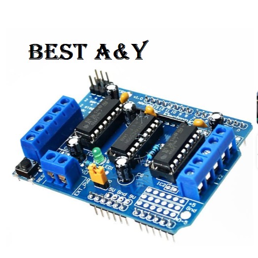 Modul L293 Motor Drive Expansion Shield Board Stepper H-Bridge Module L293D For Arduino MEGA UNO