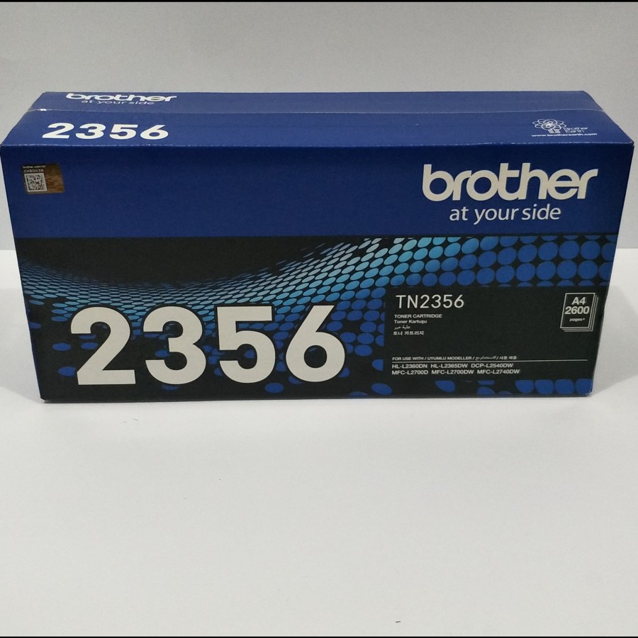 Cartridge Toner Bro TN2356 DCP-L2540dw L2540 MFC-L2700d L2740 L2700 HL-L2360dn L2365dw Original