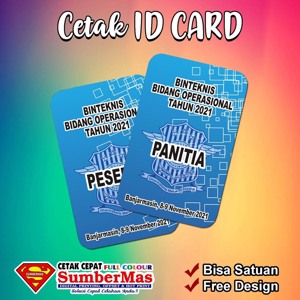 

Cetak ID CARD Banjarmasin