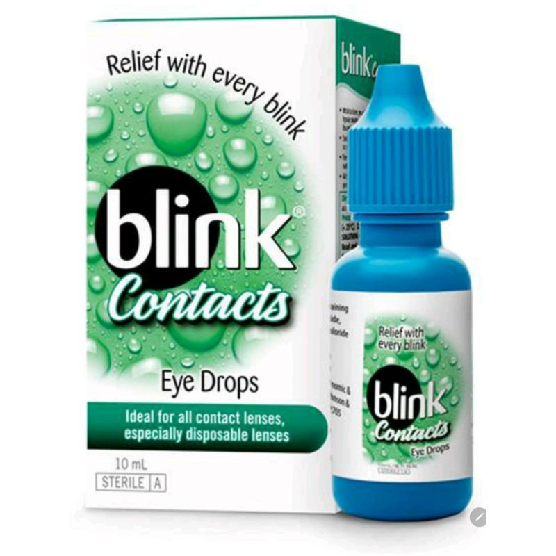 Tetes Mata Softlens BLINK CONTACTS 10 ML