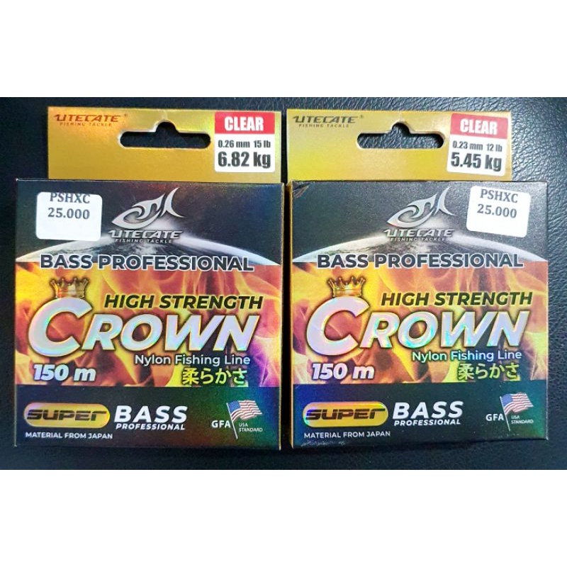 SENAR UTECATE CROWN 150 M / SENAR MURAH / SENAR GFA