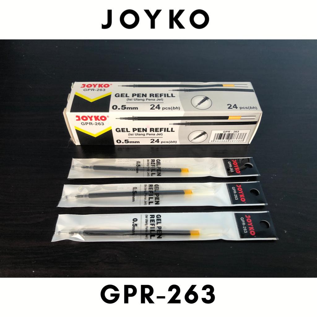 

Gel Pen Refill / Isi Ulang Pena Jel / Isi Pupen Joyko GPR-263 / 0,5 mm