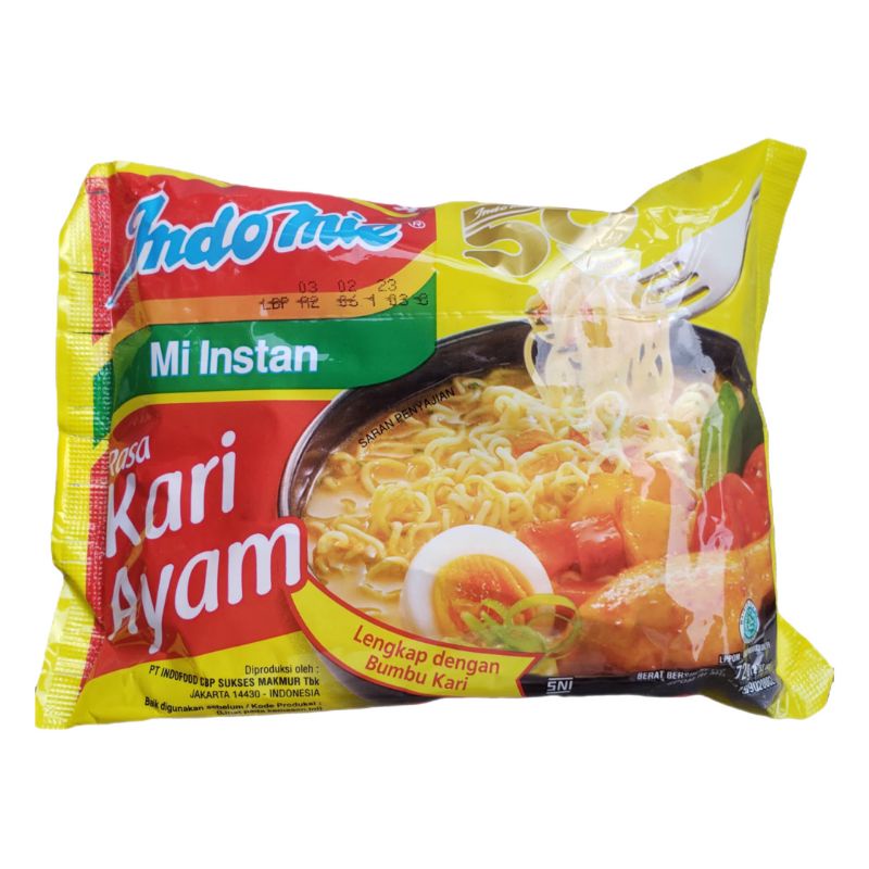 

indomie kari ayam harga per 5 pcs mie instan