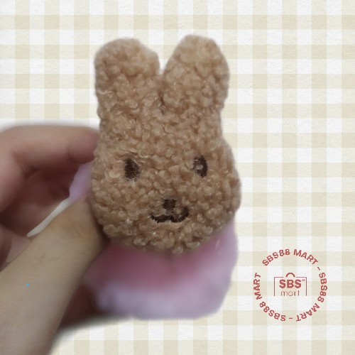 Ikat Rambut Anak Gaya Korea - Scrunchie Boneka Anak bentuk Pita Bear Beruang Bunny Rabbit Lucu