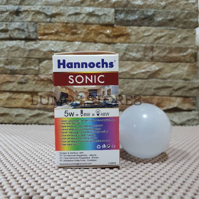 Lampu LED Hannochs 5 Watt SONIC