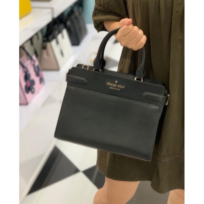 KATE SPADE STACI SMALL SATCHEL BLACK