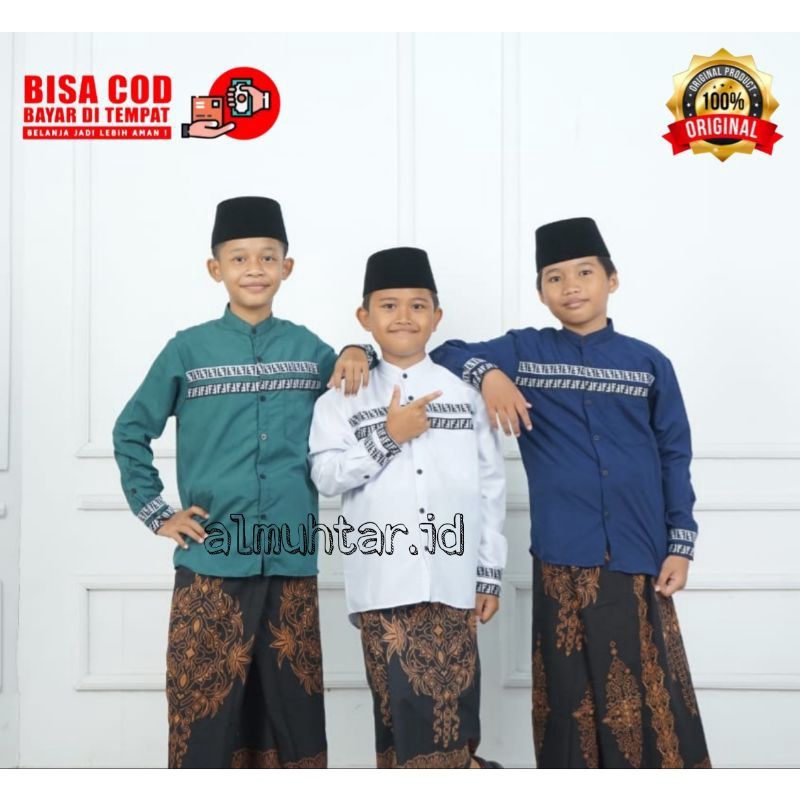 Kemeja koko anak viral // baju muslim anak laki laki // koko kurta anak lengan panjang