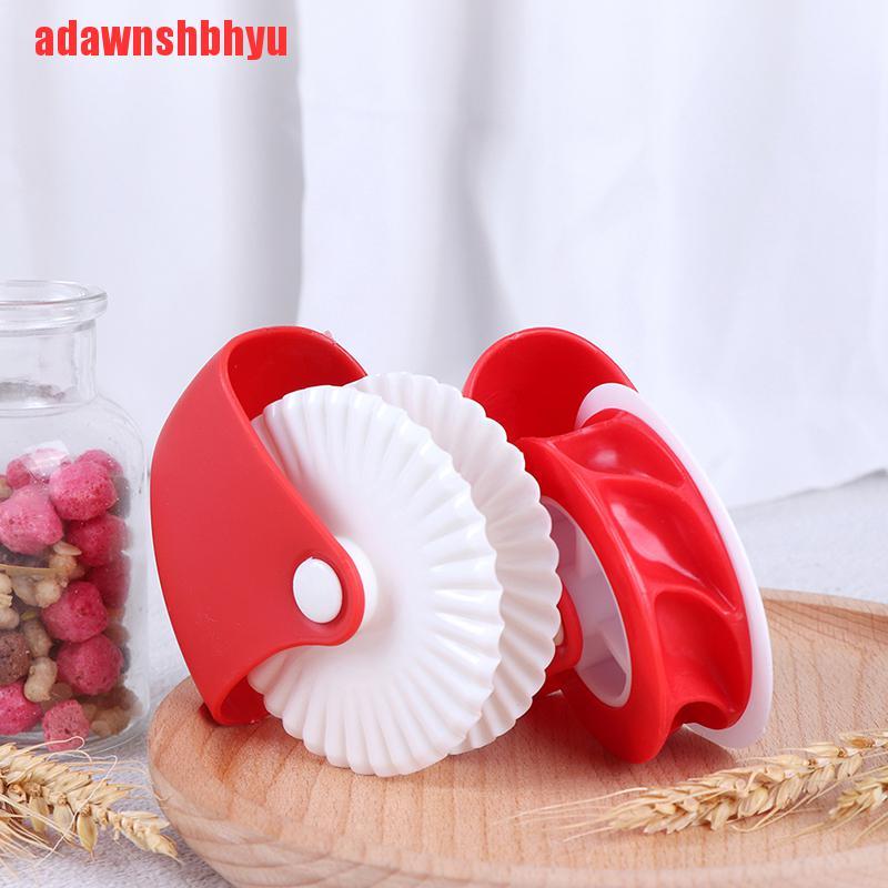 Alat Roller Pembuat Mie Spaghetti Pizza Pastry Model Lattice Wheel Diy