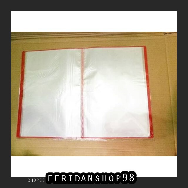 

FS171 MAP CLEAR HOLDER 60 ATK LEMBAR FOLIO F4 FOLDER ONE MAP DOCUMENT PLASTIK BY FERIDANSHOP98