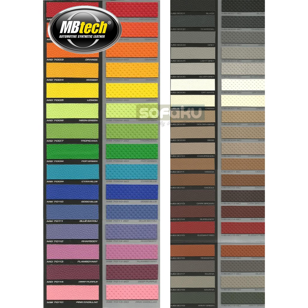 Promo : Mbtech Camaro Fiesta Oscar Bahan Jok Motor - Bahan Jok Mobil / Jok Motor Kulit Original