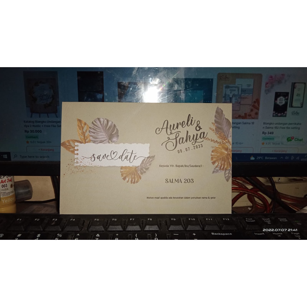 

Blangko undangan Salma 203 Free file setting