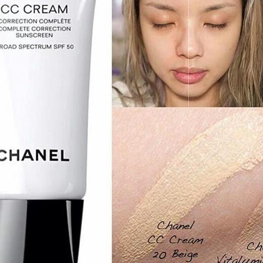 ۝ SHARE IN JAR - CHANEL CC CREAM SPF 50 ORIGINAL FRANCE 100% ✥