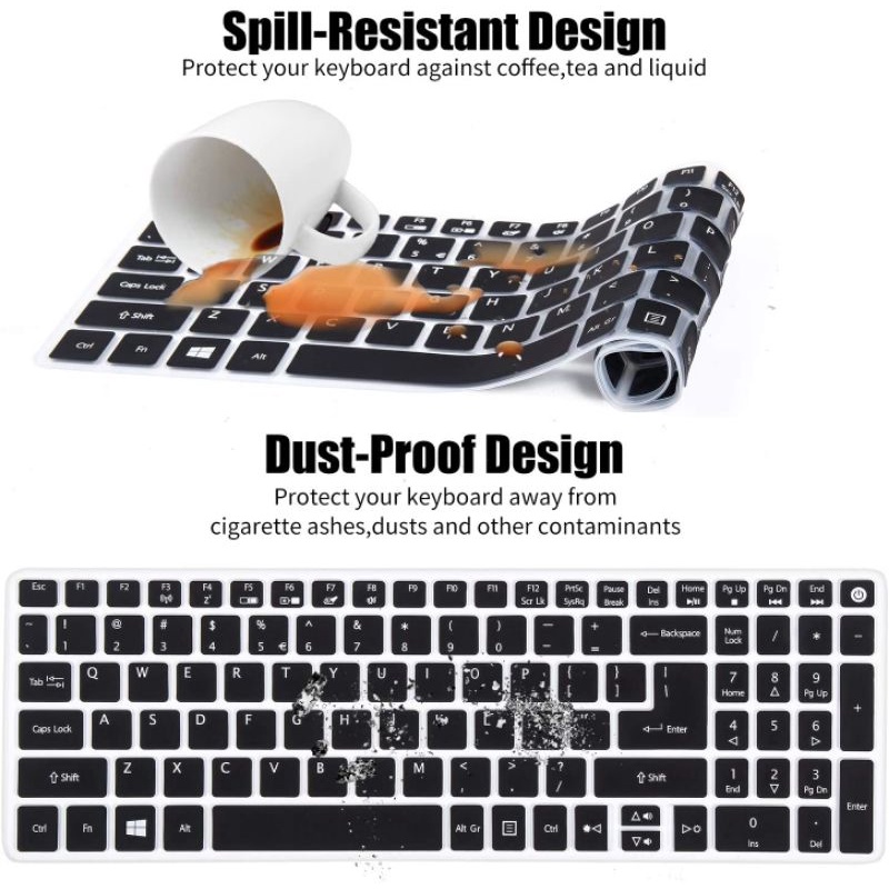 Keyboard Protector Acer Aspire E5 15&quot; E5-575 E5-576G E5-574G E5-573G