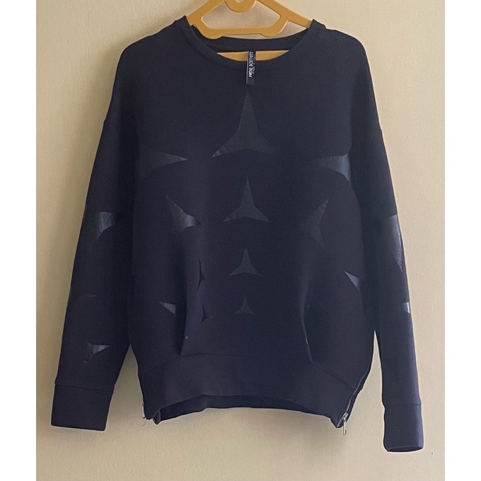 Neil Barrett Black star crewneck
