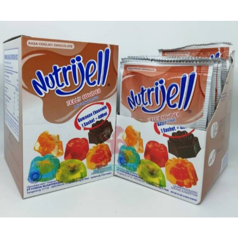 

❤ BORNEO ❤ NUTRIJELL COKLAT 20GR