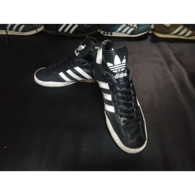 COD|Sepatu Pria|Sneaker| Adidas Samba Super Black & White