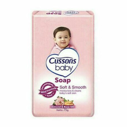 Cussons Baby Bar Soap 75g / Sabun Mandi Bayi / Sabun Bayi / Sabun Batang Bayi