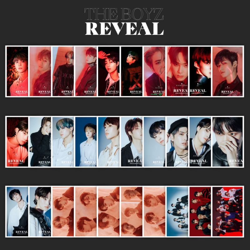 Lomo Card The Boyz Reveal