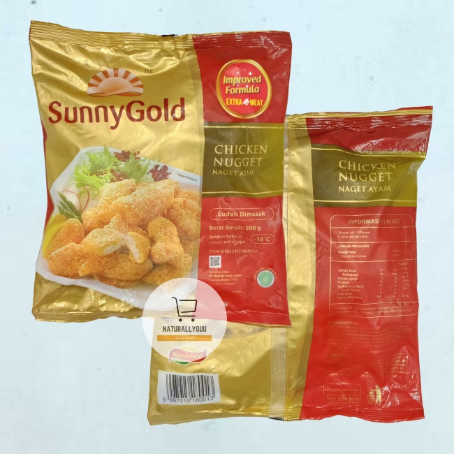 Sunny Gold Chicken Nugget 500gram