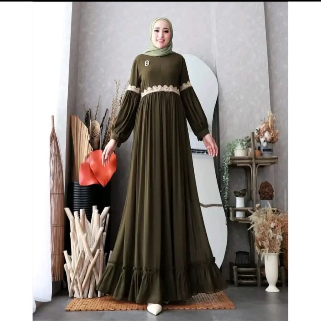GAMIS ZAHRA CERUTY By Matatin Original
