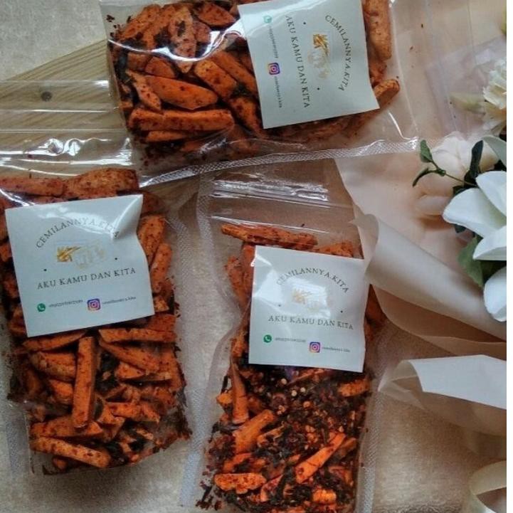 

Original cemilan kita cemilan basreng pedas cemilan gurih 150gram