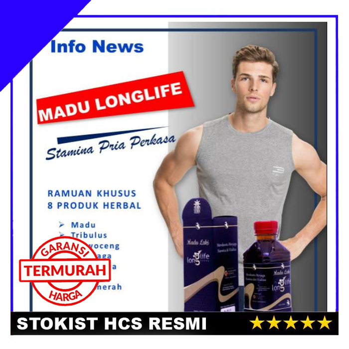 Promo Madu KUAT PRIA TAHAN LAMA - MADU LONGLIFE dr PT HCS